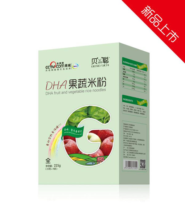 貝諾思聰DHA果蔬米粉盒裝