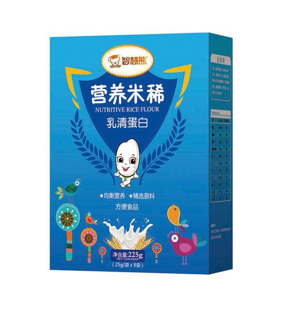 智慧熊營養(yǎng)米稀-乳清蛋白 盒裝