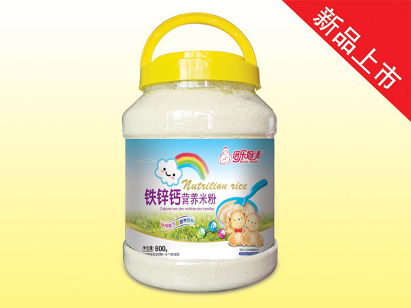 倍樂媽咪營養(yǎng)米粉-鈣鐵鋅800克片狀