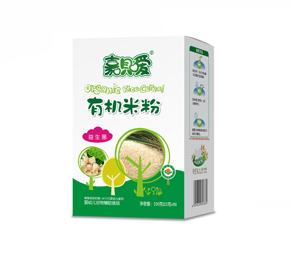 嘉唄噯有機米粉盒裝 益生菌