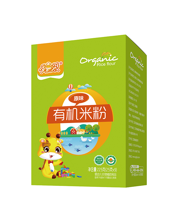 多嘉愛(ài)有機(jī)米粉盒裝 原味