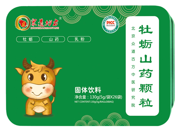 眾道妙方牡蠣山藥顆粒