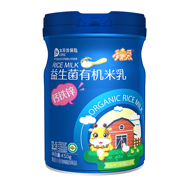 多嘉愛(ài)益生菌有機(jī)米乳 鈣鐵鋅