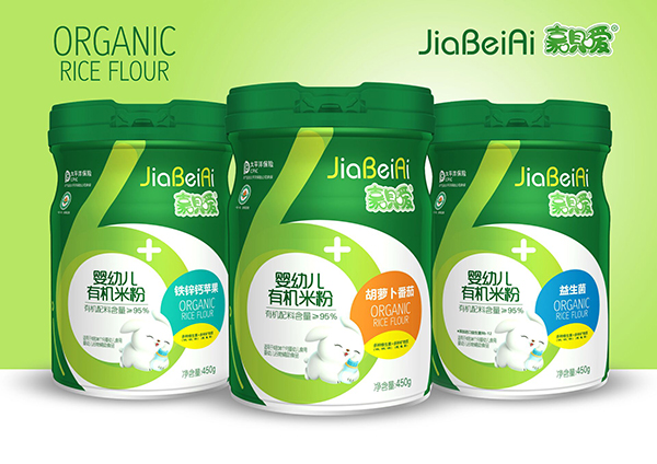 嘉唄噯嬰幼兒有機米粉
