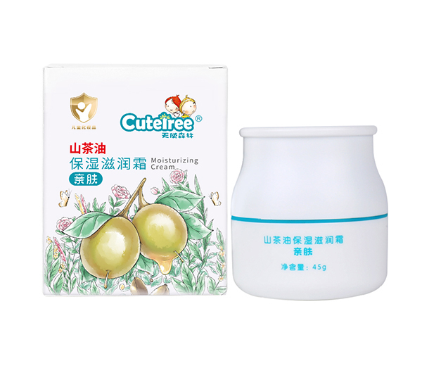 天使森林山茶油保濕滋潤霜 盒+瓶