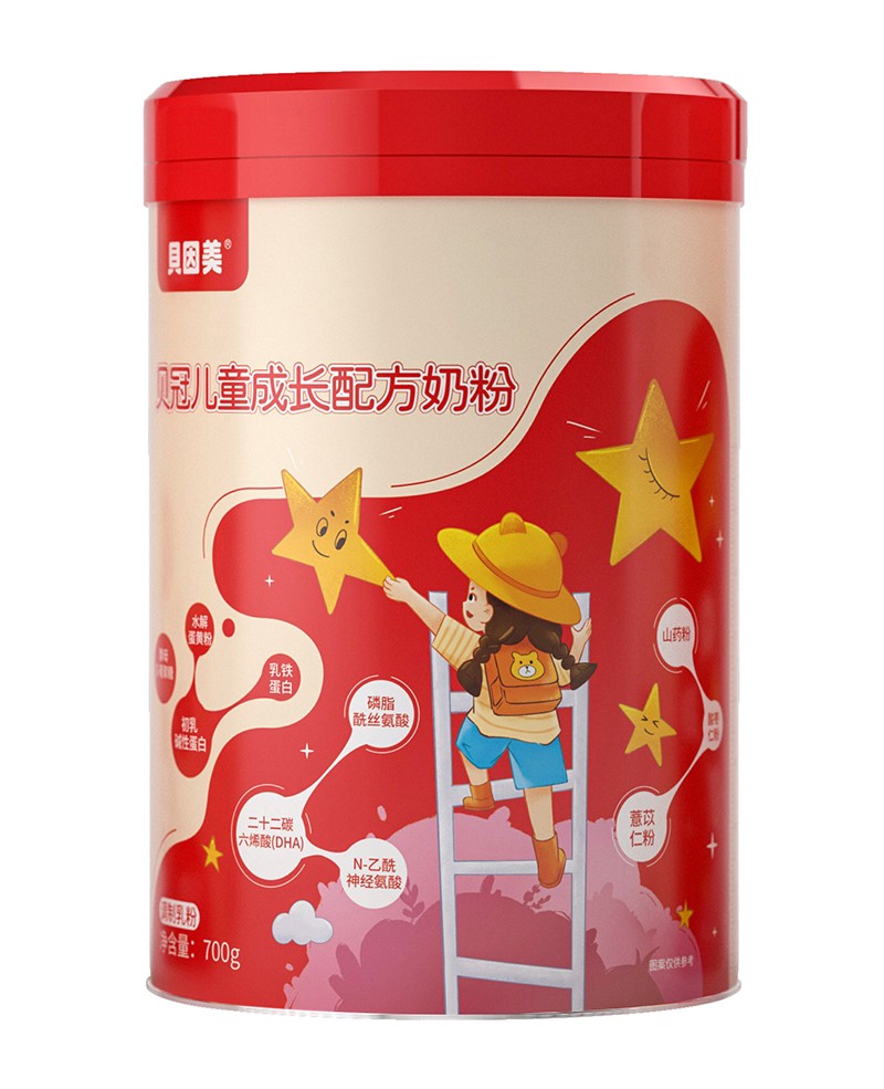 貝因美貝冠兒童成長配方奶粉