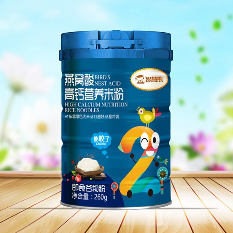 智慧熊燕窩酸高鈣營養(yǎng)米粉