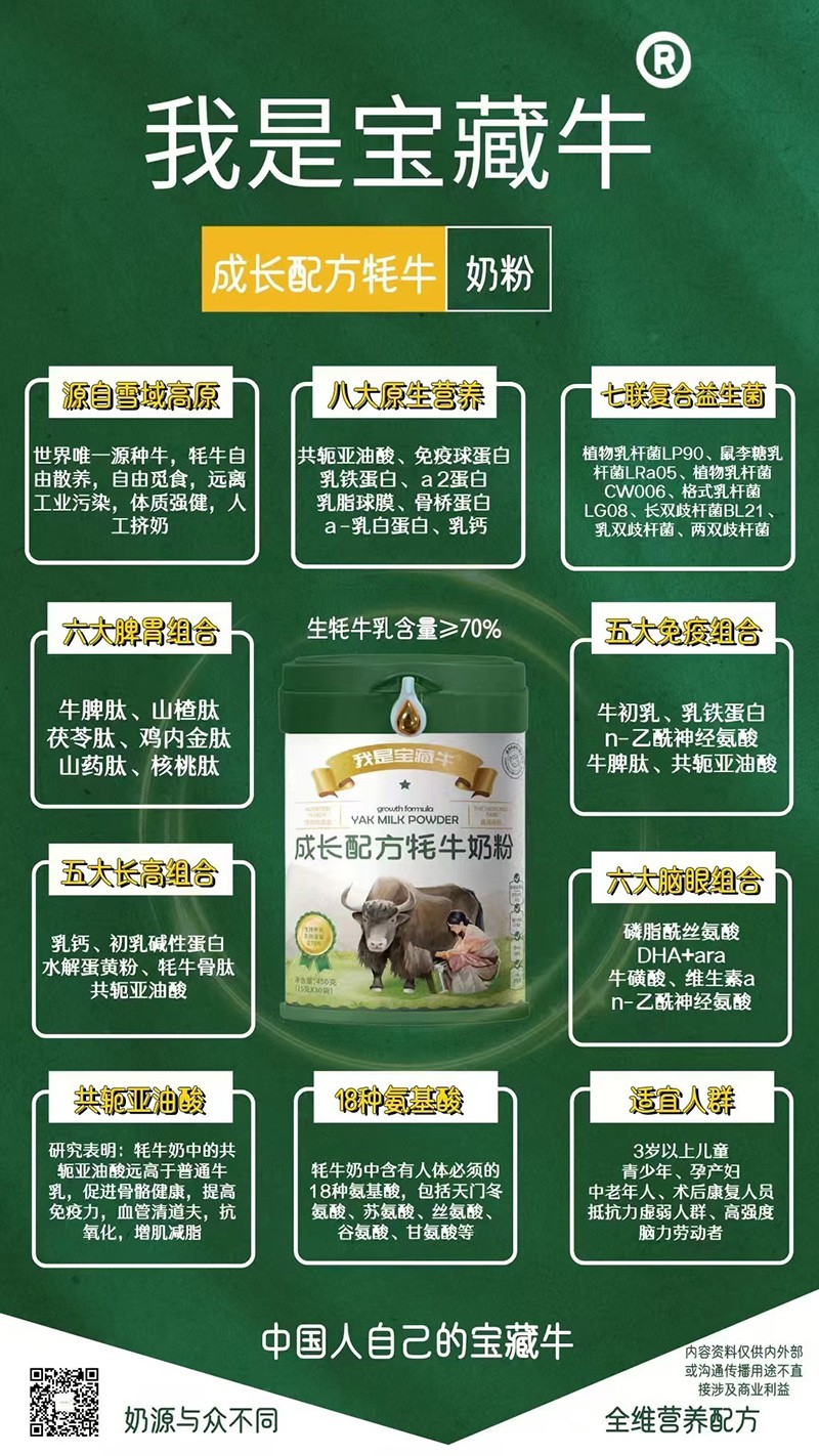 我是寶藏牛成長配方牦牛奶粉海報(bào)02