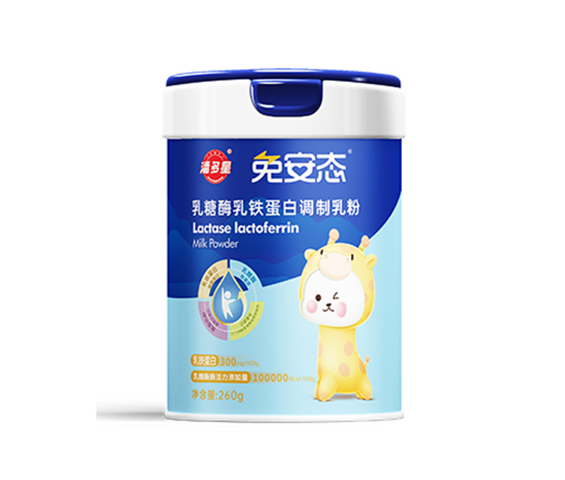 潘多星免安態(tài)乳糖酶乳鐵蛋白調制乳粉260g