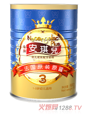 皇牌安琪兒幼兒成長(zhǎng)配方奶粉