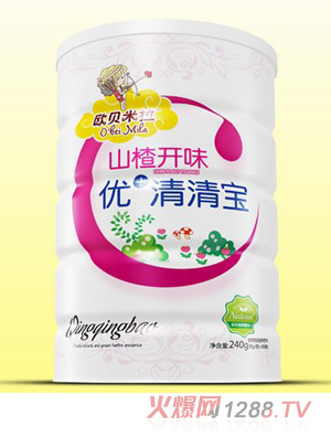 歐貝米拉山楂開(kāi)味清清寶鐵聽(tīng)