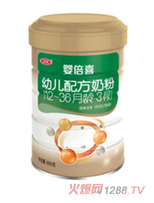 嬰倍喜幼兒配方奶粉（12-36月齡，3段）