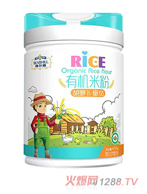 博爾慧有機(jī)米粉聽(tīng)裝 胡蘿卜番茄