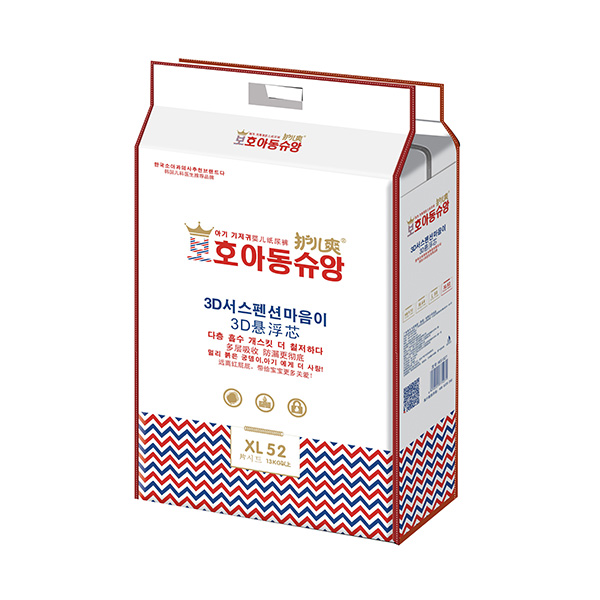 護兒爽3D懸浮芯紙尿褲大包XL52片