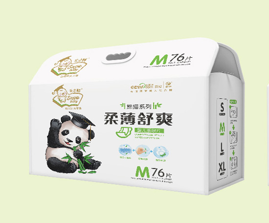 天才酷柔薄舒爽嬰兒紙尿褲M(mǎn)76